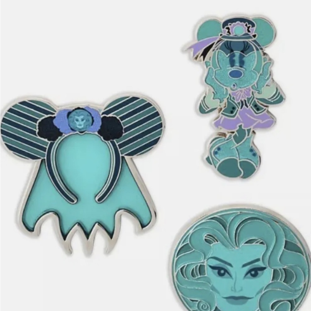 🎃Disney Minnie Mouse The Main‎ Attraction Haunted Mansion Limited Edition 10/12